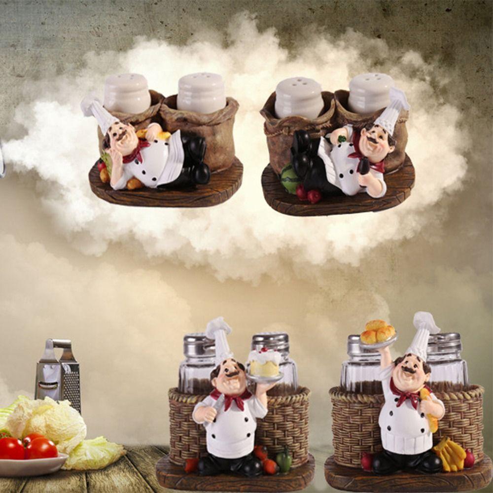 Creative Seasoning Jar Resin Storage Can Craft Powder Bottle Home