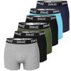 Boxer Shorts For Men, Cotton, Multicolor, Bm404, 6 Pieces