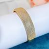 CMM Modern Jewelry Bohemian Ethnic Style Golden Party Jewelry Hand Accessories Women Zircon Bracelet Bangle