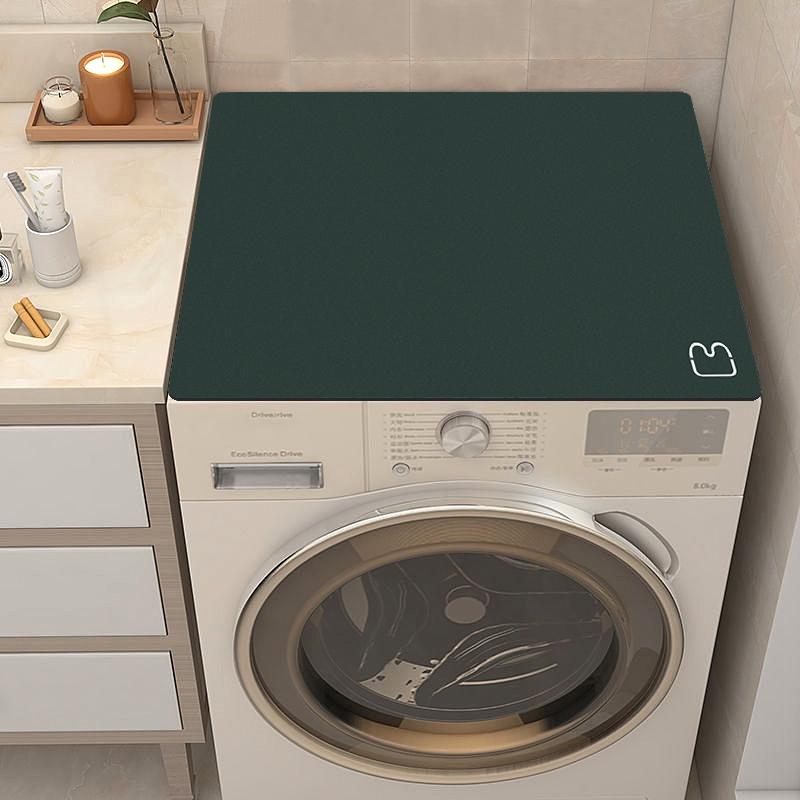 Коврик для стиральной машины, нескользящий коврик для слива кофе, твердые коврики для духовки, пылезащитные коврики для холодильников, впитывающий декор для ванной комнаты