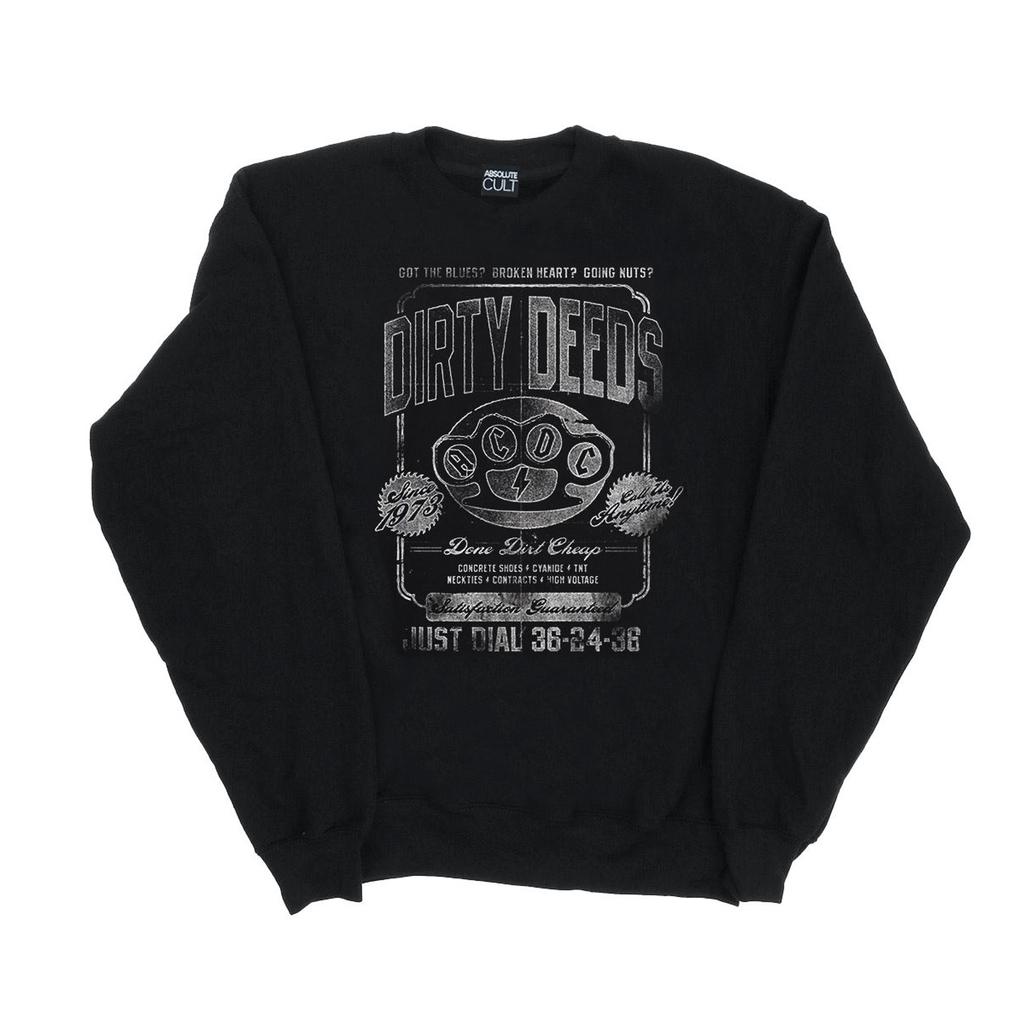 AC/DC Womens/Ladies Just Dial Sweatshirt