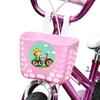 Cartoon Patten Children Kids Basket Plastic Student Front Basket Bike Carrier Bag  Bike Accessories