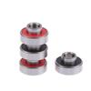 4/8Pcs 608-2Rs Long Plate Integrated Bearing Long Hoverboard Skateboard High Speed Silent Speed Bearings Surfboard Accessories