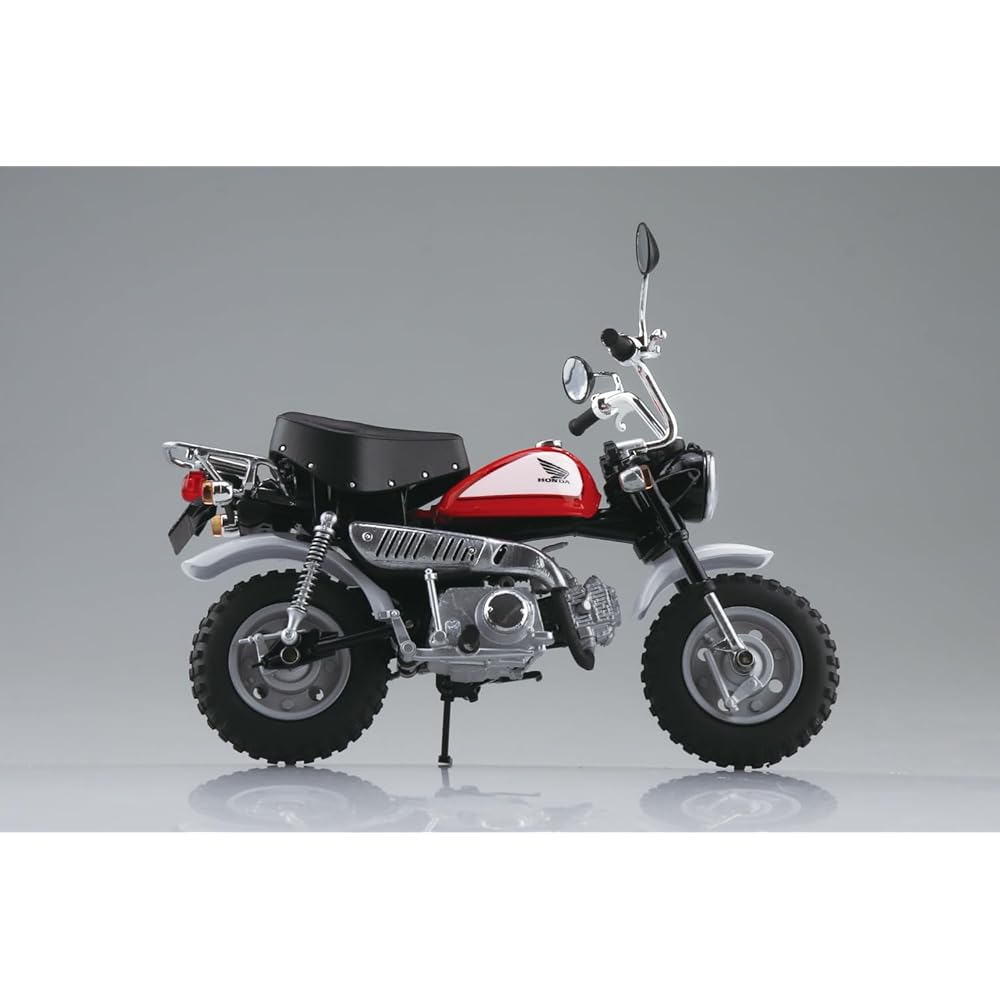 Аошима Бунка Кёзай (АОСИМА) Skynet 1/12 Масштаб Полный Мотоцикл Honda Monkey Боевой Красный