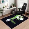 Custom Name Invader Zim Printed Carpet, for Office Chair Living Room Bedroom Kitchen Room Decor Gifts.