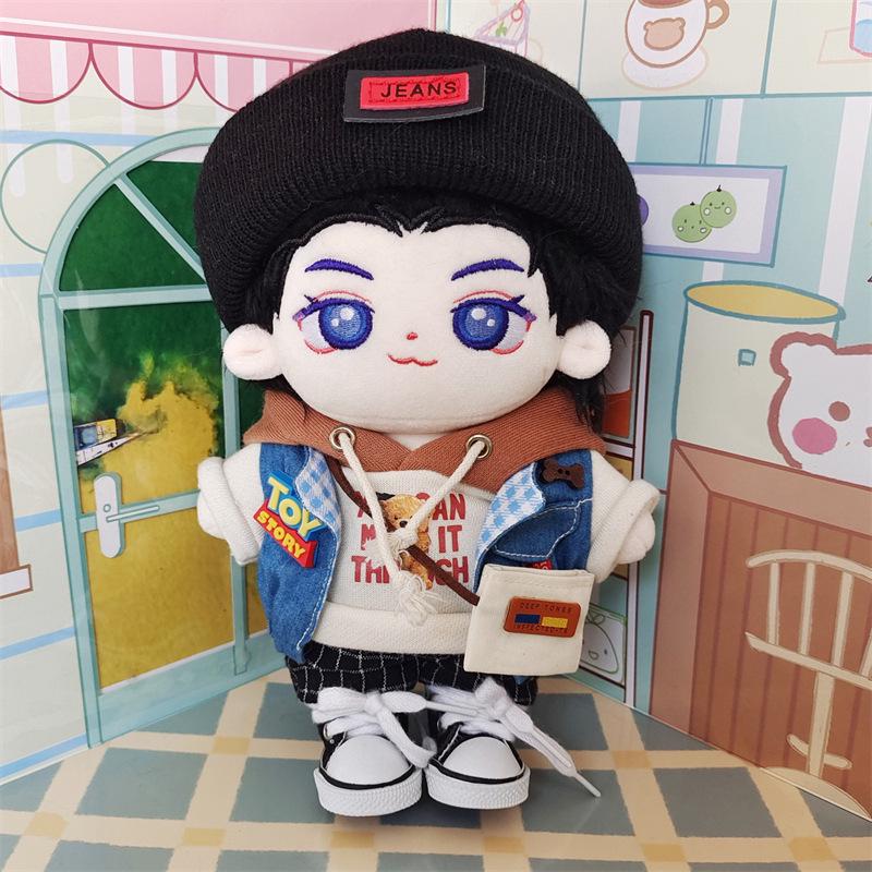 Плюшевая кукла Wang Hedi 20 см - милый подарок для ребенка-знаменитости