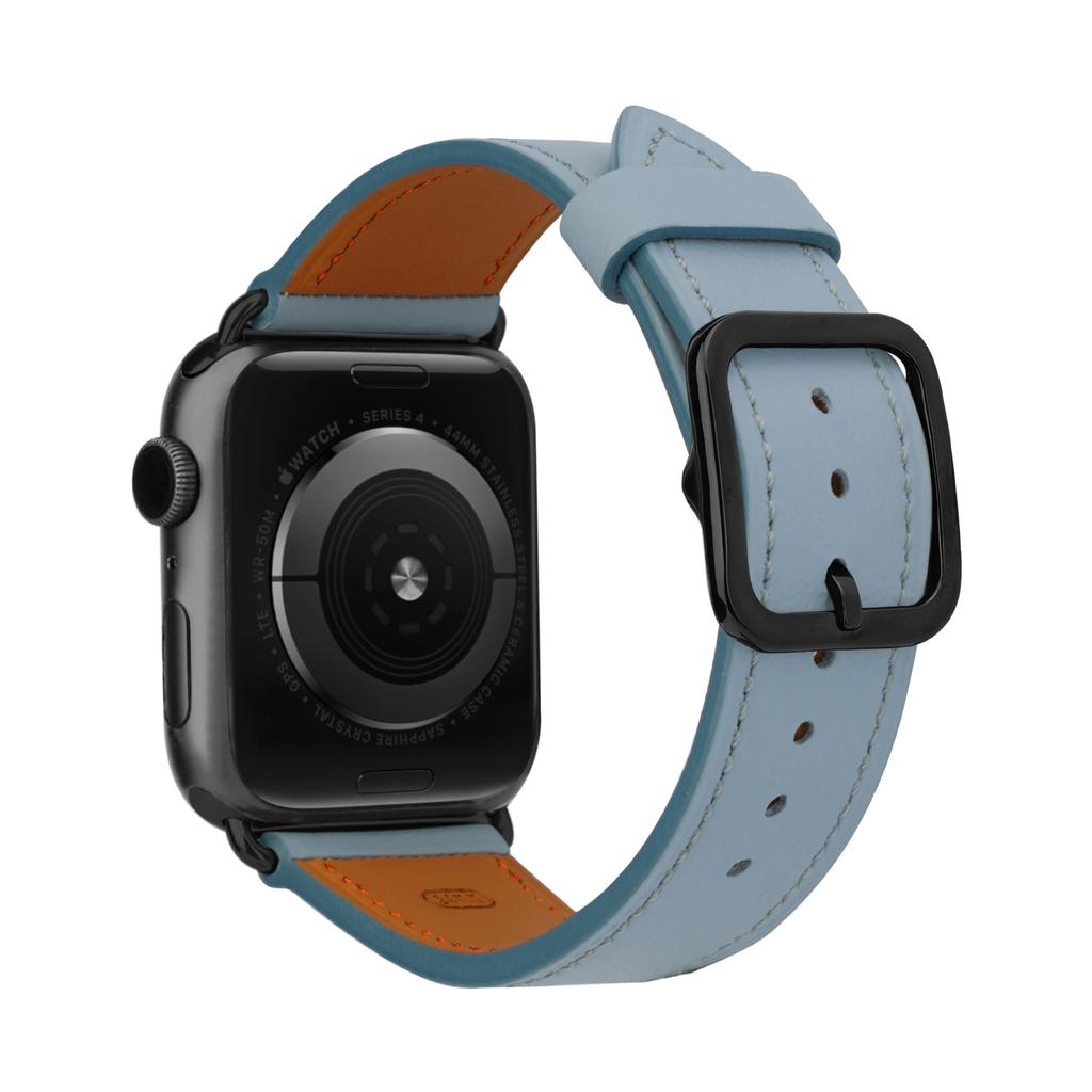 Простой кожаный ремешок для часов первого слоя 49 мм, замена для Apple Watch Ultra всех серий, премиальный аксессуар для браслета