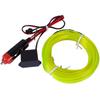 EL WIRE Ambient Fiber Optic LED Strip 1m 12V Yellow Off-Road