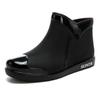 Rain, Boots, Women's Fashion 2025 ,New, Non-Slip Waterproof Short Tube Rubber Shoes Adult Rain Boots Plus Velvet Warm Rain Shoes