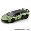 1:Масштаб 32 SVJ63 Revuelto Спортивные Автомобили Модель Игрушка Сплав Литье Под Давлением Оттягиваемая Миниатюрная Машина Двери Открываются Суперкар Подарки для Взрослых