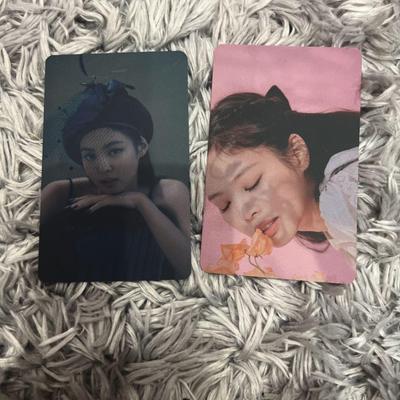 [Б/У] торговая карточка blackpink jennie