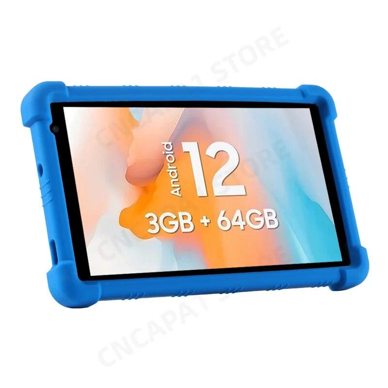 Мягкий силиконовый чехол для Teclast P80T, защитный чехол для детей 8 дюймов, подставка для планшета с 4 противоударными подушками безопасности, защитный чехол P80T