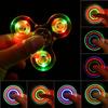 1 PC Fidget Spinners Led Light Up Fidget Spinner Halloween Goodie Bag Stuffers Glow In The Dark Sensory Toys Hand Spinner