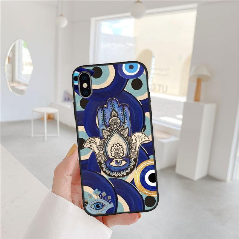 IX19 Чехол-амулет Рука Фатимы для Samsung Galaxy Note 8 9 10 20 Ultra Lite Plus A03 A06 A16 A11 M21 M35 A72 S25 Core Pro Quantum 2