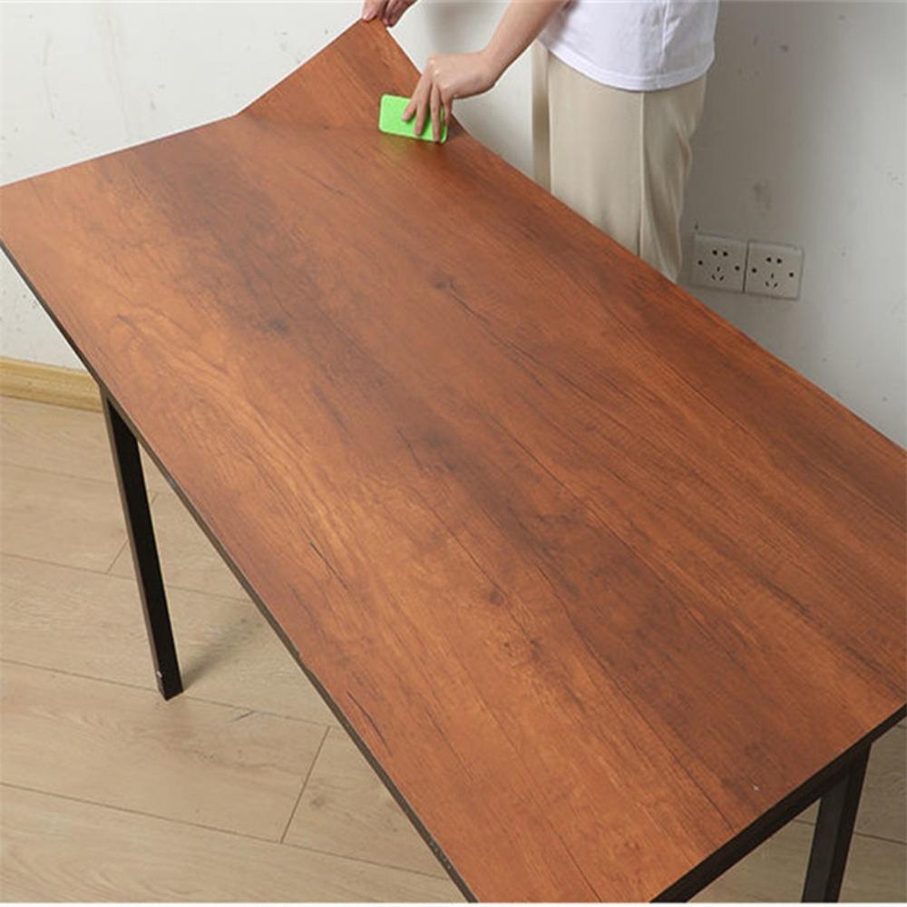 2/3/5 м ПВХ обои с текстурой дерева для двери, шкафа, серванта, стола, мебели, водонепроницаемые самоклеящиеся наклейки, пленка для домашнего декора