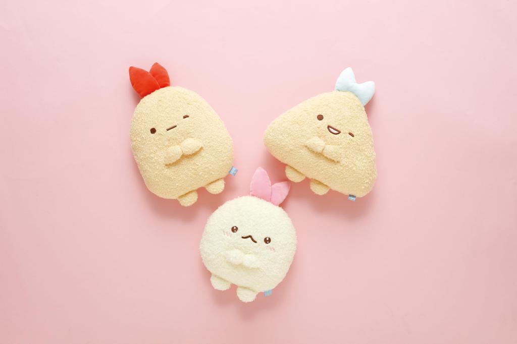 MV12801 Sumikko Gurashi Dreaming Tails Mini Мини-подушка Жареный хвост ставриды