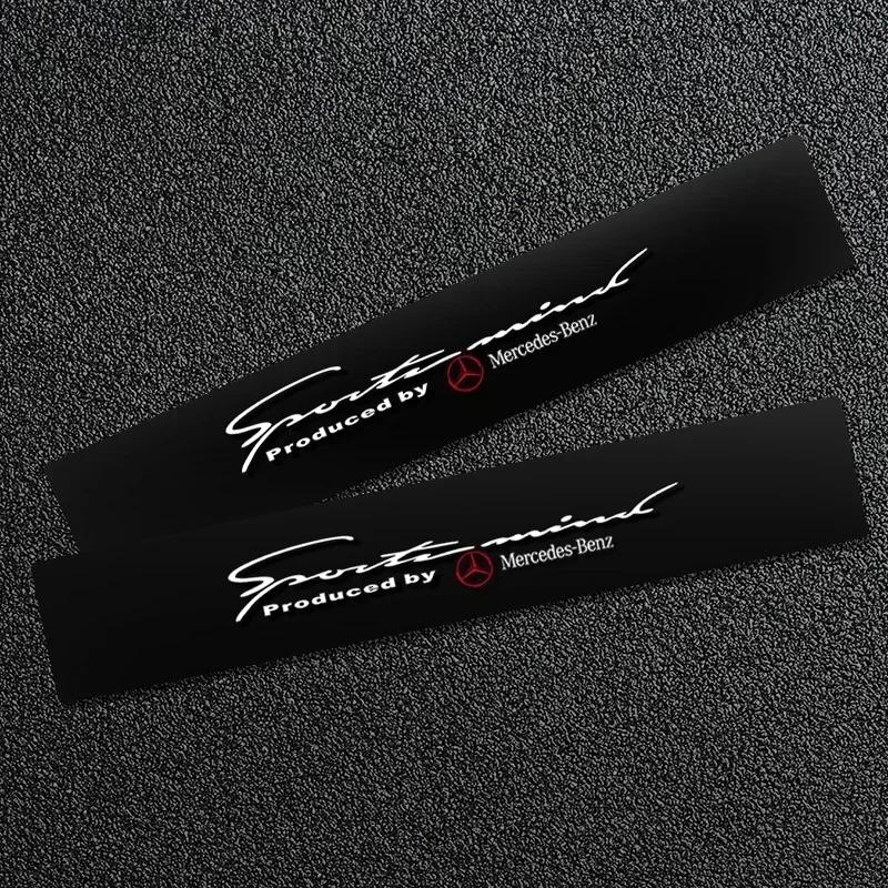 Car Front Windshield Sticker Decal Decoration For Mercedes Benz AMG GLE GLS GLC CLA GLA GLB W204 W205 W203 W210 W213 W169 W176