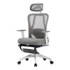 Fauteuil Ergonomique - Sevencomfort - Siège Réglable - Support Lombaire - Charge 200KG - Gris