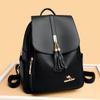 Women's New Korean Style Simple and Fashionable Women's Backpack Commuting Versatile Large Capacity One-shoulder Casual Bag