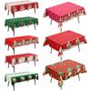 Disposable Disposable Tablecloths Bronzing Table Cover Noel Christmas Tablecloth  Home Decoration
