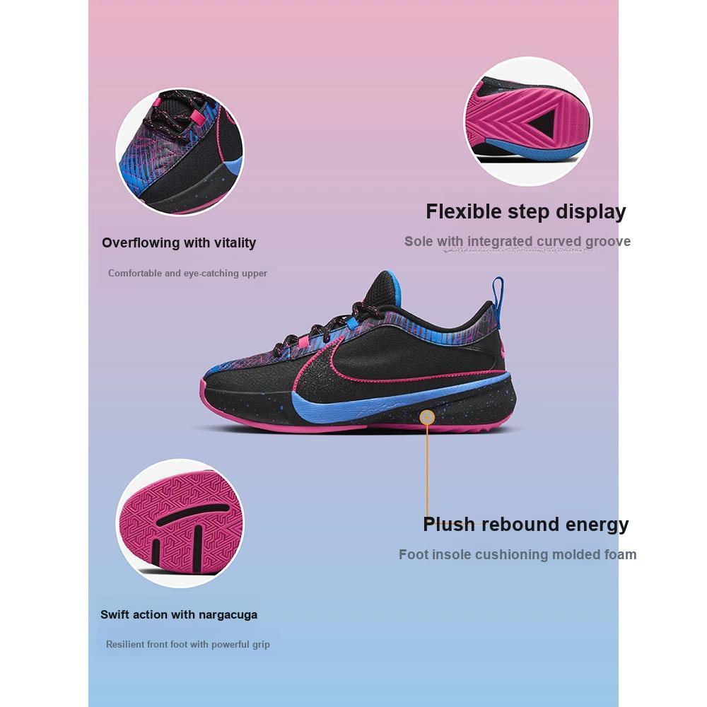 Nike Zoom Freak 5 Gs Глубокий Королевский Синий Гипер Розовый Fb8979-400