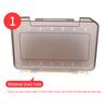 MY# Fishing Lure Box Double Side Artificial Bait Case Organizer Lure Fishing Tac