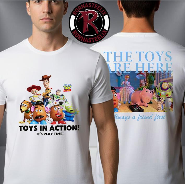 Toy Story It's Play Time Unisex Two Sided Unisex T-Shirt