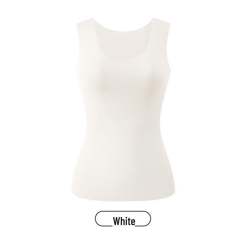 "2423 Women's Double-Sided Velvet Warm Vest for Autumn and Winter - Seamless Heating Patch for Outerwear and Innerwear"