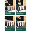 4 Ice Popsicle Mold with Stick&Lid Set Ice Cream Mold Popsicle Ice Cream Mold Ice Tray Diy Ice Cream Reusable Kitchen Tools