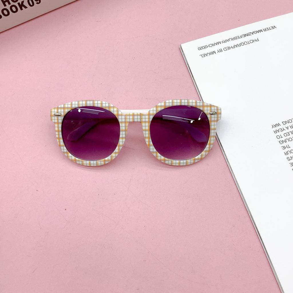 Модные детские солнцезащитные очки с цветочной сумкой в маленькой оправе, персонализированные солнцезащитные очки с защитой от ультрафиолета, трендовые очки