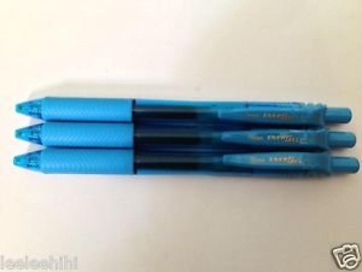 Pentel EnerGel Deluxe RTX Выдвижная Жидкая Гелевая Ручка с Тонким Игловидным Пишущим Узлом, Набор из 5 Ручек, Пишущий Узел, Наконечник, Черный, 0,7 мм,