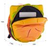 Cartoon Cheeseburger Backpack Multi-Compartment Cute Large Capacity Funny Plush Hamburger Burger Backpack Daypack for Kid Adult