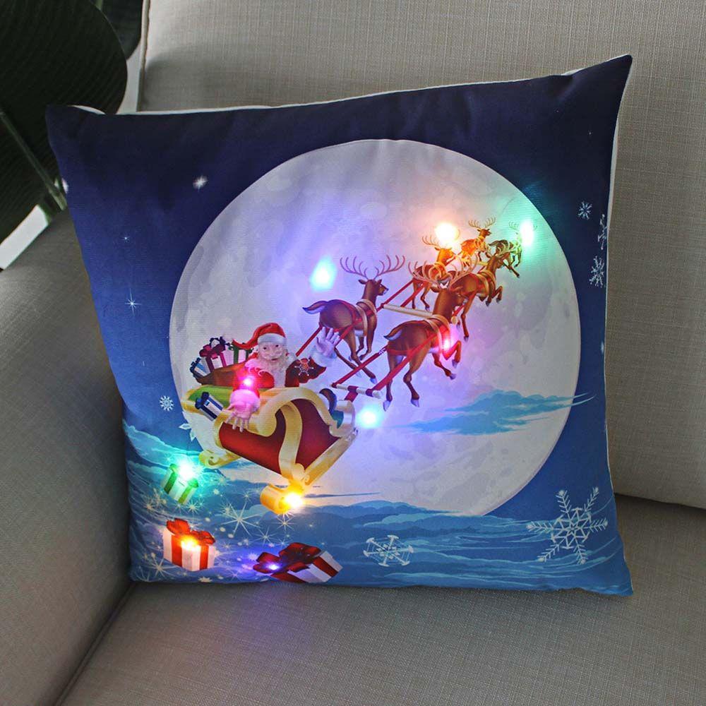 Home Decor For Home Living Room Throw Pillow Cover Pillow Case Cushion Cover Christmas Decoration