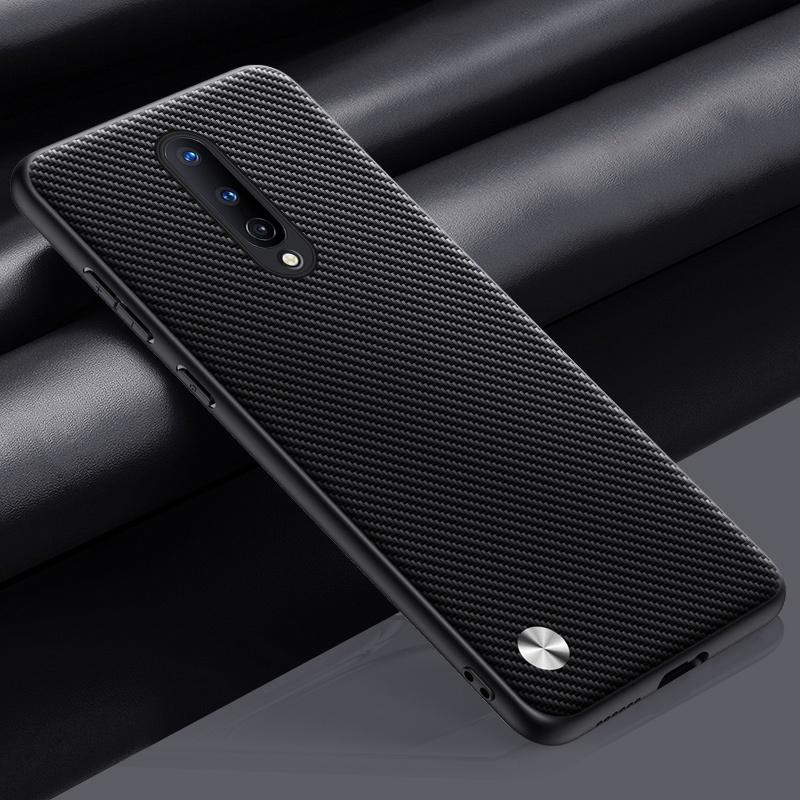 Luxury PU Leather Case For OnePlus 8 Back Cover Matte Silicone Shockproof Protection Phone Case For One Plus 8 OnePlus8 5G Coque