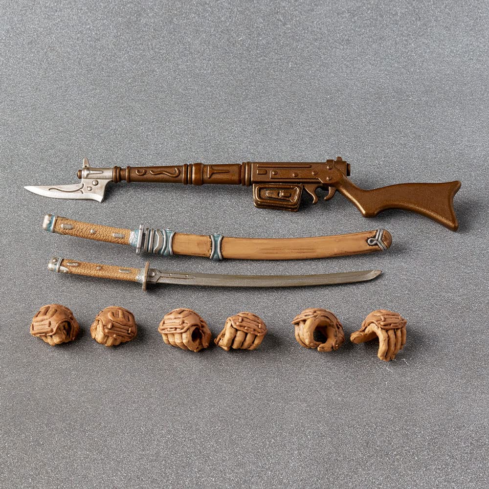 Kaiyodo Nausicaa of the Valley of the Wind Takeya Freely Figurine Dokihei Height 150mm PVC ABS Painted Movable Figure (2) Approx. Non-scale &