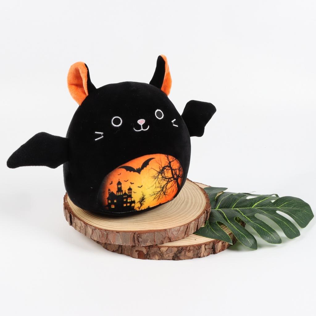 Кошка летучая мышь эльф Хэллоуин печатный кошка летучая мышь орнамент атмосфера плюшевая кукла игрушка кукла
