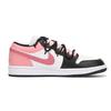 Jordan Air Jordan 1 Нескользящее покрытие Низкие винтажные баскетбольные кроссовки Женские Черно-розовые DC0774-101(Команда-SBOX)-Случайные упаковочные пакеты
