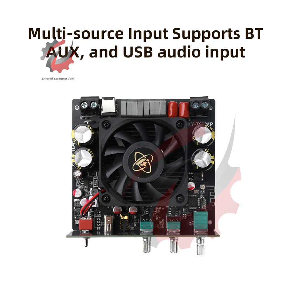 DC 19-51V XY-T6001P Моно 600 Вт Bluetooth Усилитель Плата Модуль с TWS Сопряжением и Чипом TPA3255 для HiFi Автозвука DIY