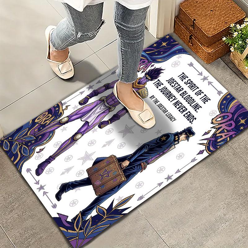 Jojos Bizarre Adventure Carpet Rug For Living Room Bedroom Home Sofa Decoration Kids Play Nonslip Floor Mat