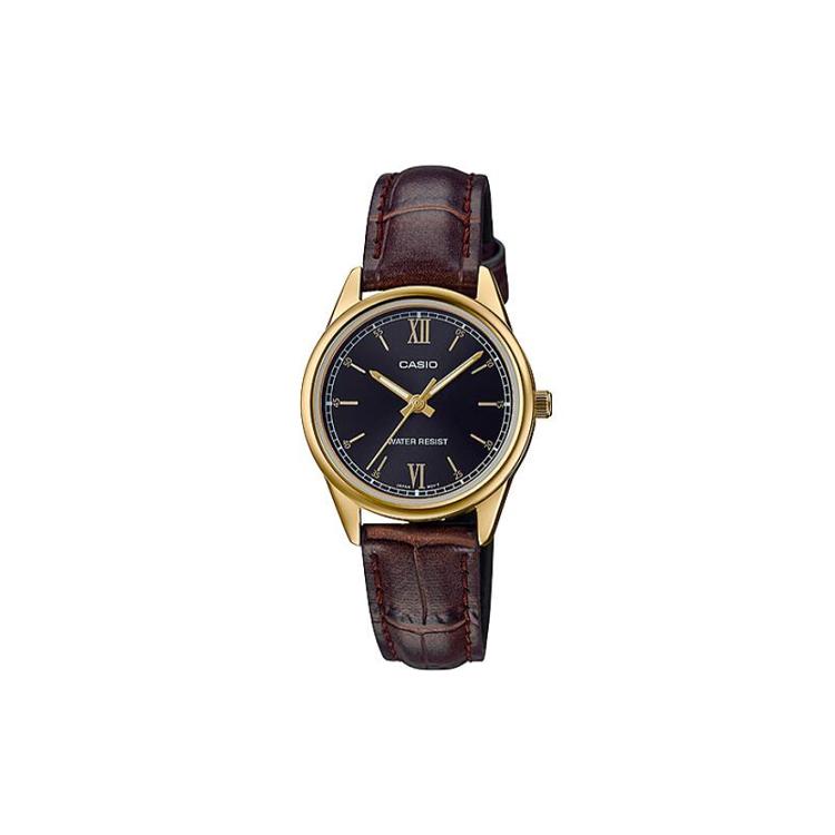 Casio Женские часы стандартной серии Черные LTP-V005GL-1B2 LTP-V005GL-1B2