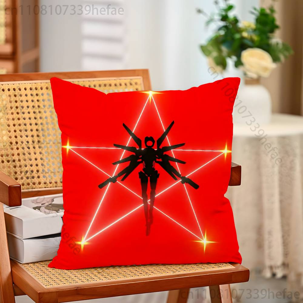 Game UUltrakill Print Polyester Pillow Case for Valentine gift Home Sofa Cushion Cover Decoration Custom