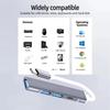 4 порта USB 3.0 HUB Type C док-станция Multi USB C Splitter Type-C 5 Гбит/с высокоскоростная передача данных USB 3.0 OTG адаптер для Macbook Pro