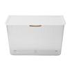 4L Wall Mounted Laundry Basket Dustproof Multifunction Wall Hanging Dirty Clothes Basket with Lid