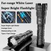 Rechargeable LED Flashlight Ultra Bright Zoom Torch Outdoor Camping Fishing Lighting Self-defense Tool Light ABS Flashlight