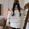 Fashionable Cotton Overcoat for Women - Chic and Classy Stand Collar Parka