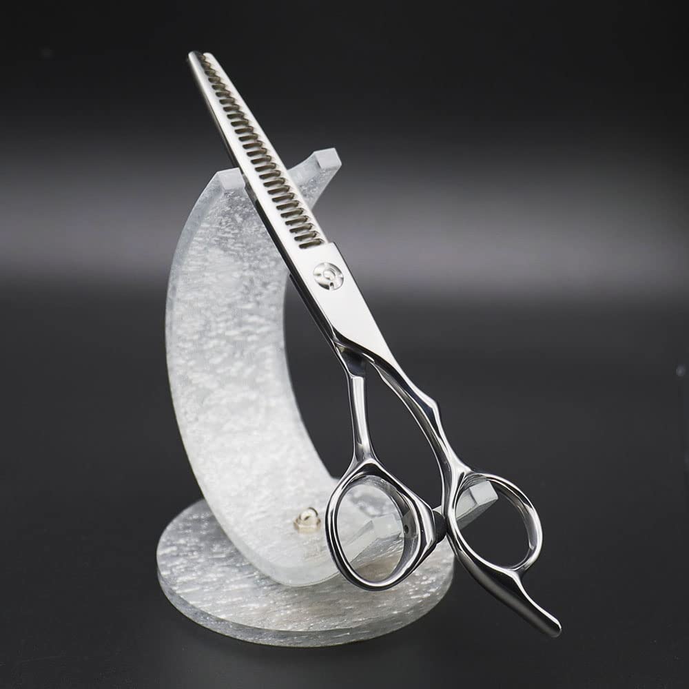 AOLANDUO 6 Inch Prime Textured Scissors Thin High End Made In Japan Aichi Steel Handmade Hair Cutting Scissors Razor for Barbers Edge/Offset