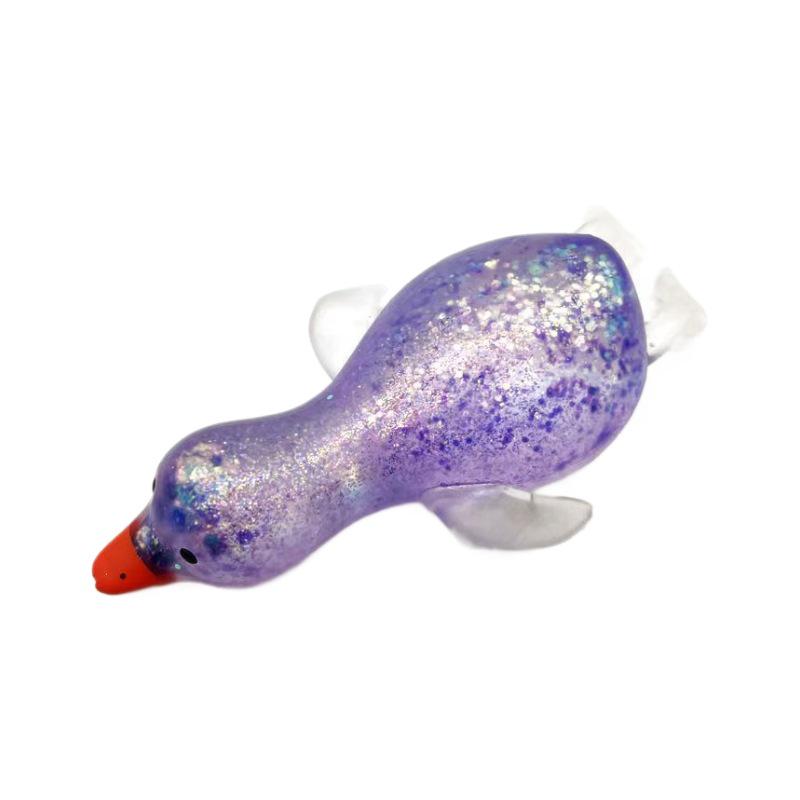 Мальтозная Золотая Пудра Жареная Утка Игрушка-Сквиши - Медленно Восстанавливающийся Декомпрессионный Мяч