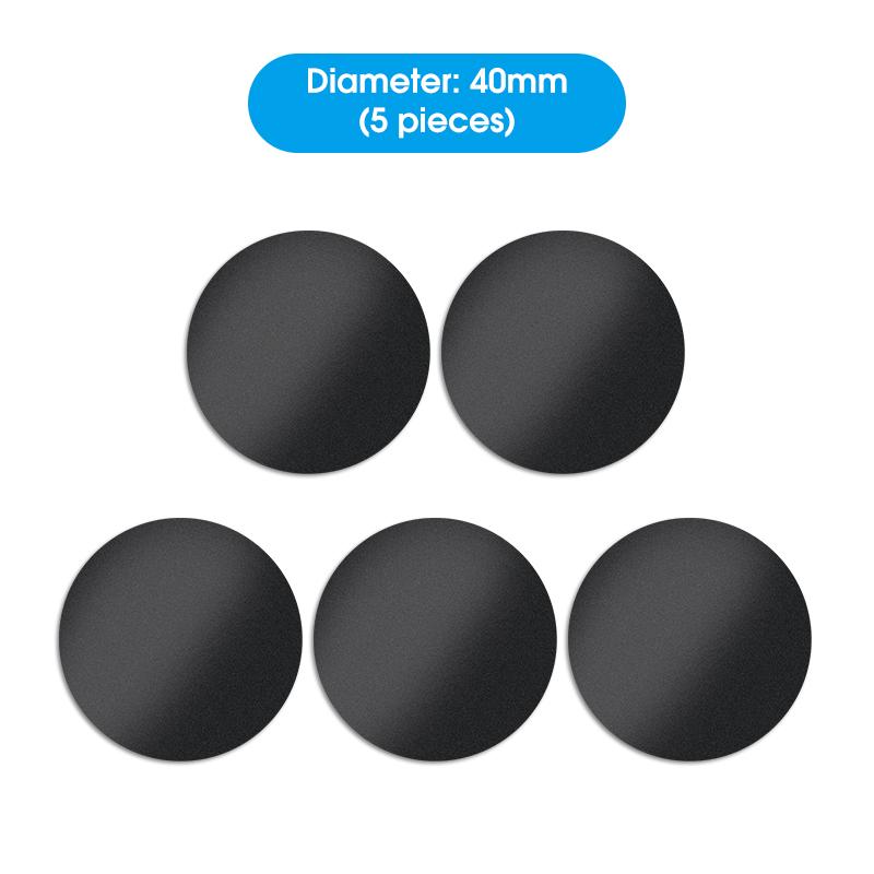 Тонкая магнитная металлическая пластина, автомобильный держатель для телефона, универсальный железный лист, наклейка на диск, крепление для планшета, настольная магнитная подставка для iPhone 13 12 11