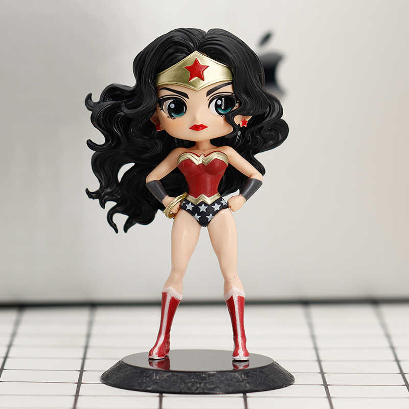Товар в наличии Оригинальный Qposket Герой DC Харли Квинн Джокер Чудо-женщина Супердевушка Бутик Ручная работа Модель Подарок Коллекционная Игрушка