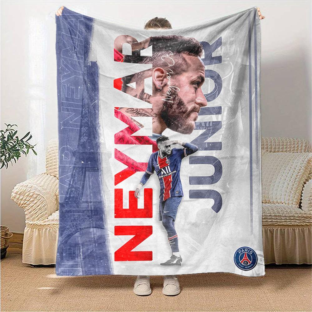 Neymar Jr Blanket Comfortable Perfect for Chair Bedding Picnics Four Seasons Universal Modern Ideal Gift For Birthday Valentine'S Day
